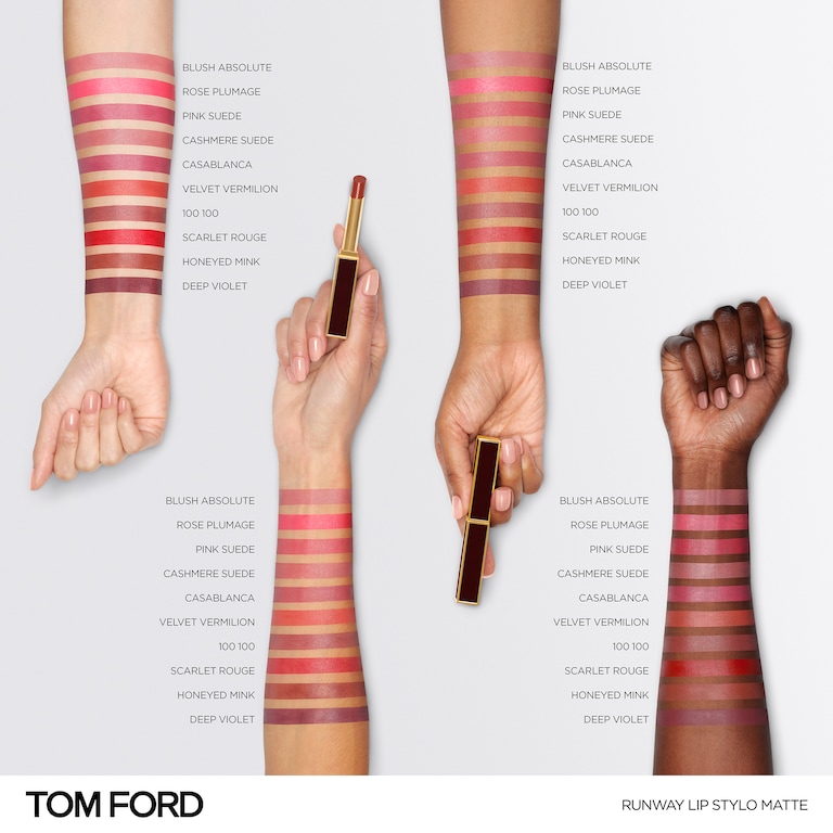 Runway Lip Stylo Matte, 2.0 g, 16 Scarlet Rouge, 16, Model