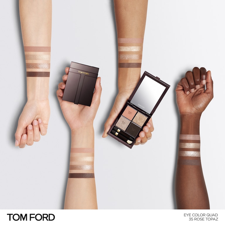 Runway Eye Colour Quad Crème, 8.0 g, 35 Rose Topaz, 35, Model
