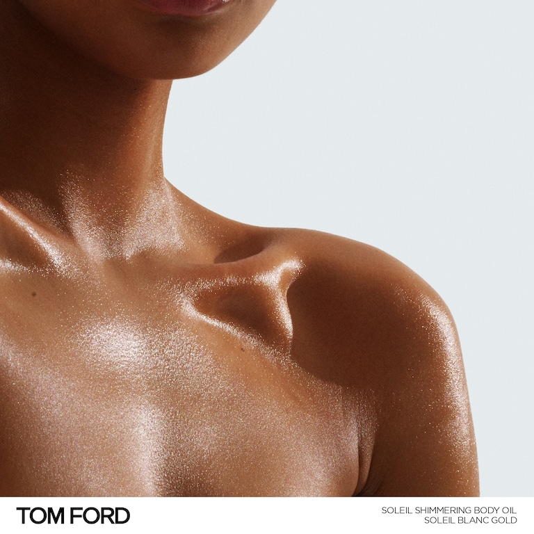 Soleil Blanc Shimmering Body Oil, 100.0 ml, Model, light