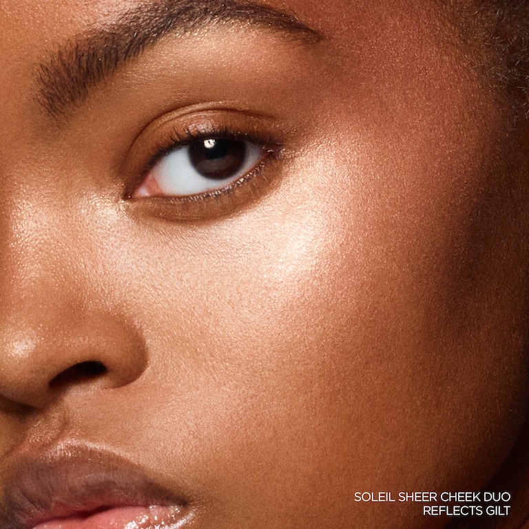 Sheer Highlighting Duo, 3.0 g, Reflects Guilt, Model, deep