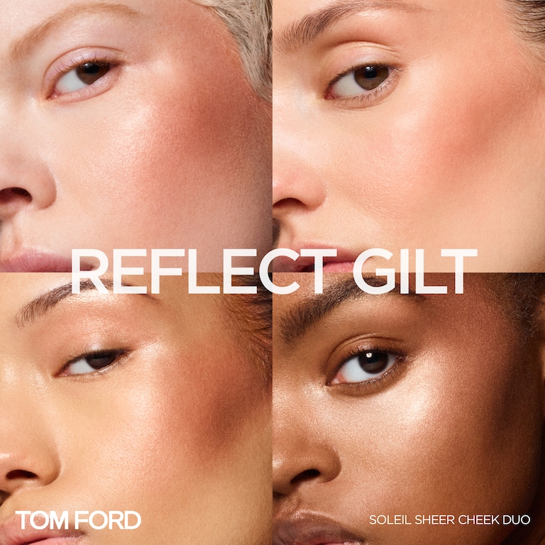Sheer Highlighting Duo, 3.0 g, Reflects Guilt, Model, multiple